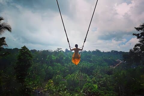 Soar & Splash: Den ultimative Bali Swing & Waterfall oplevelse