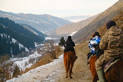 2 Day Tour Explore Charyn Canyons Kolsay and Kaindy Lake