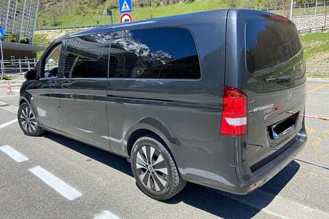 Transfer vom Flughafen Malpensa MXP nach Mailand V CLASS Mercedes