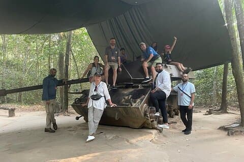 Excursão privada aos túneis de Cu Chi