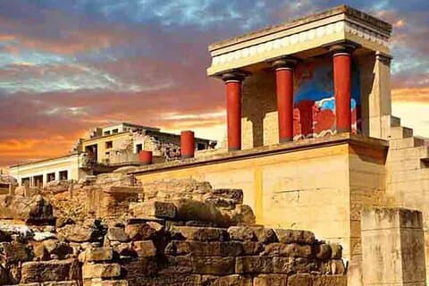 Creta Palazzo di Cnosso Altopiano di Lasithi Piccolo gruppo invernale premium
