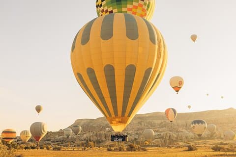 Luxo Sunrise Hot Air Balloon Voo em Luxor