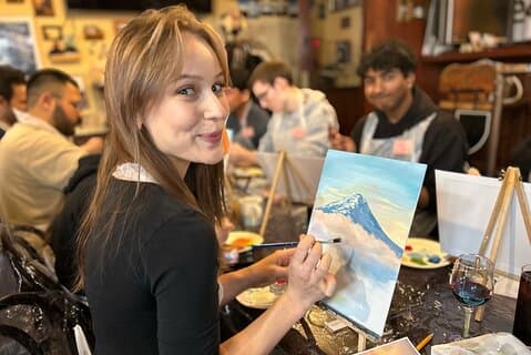 Sesongbasert japansk kultur Osaka maleri og vinopplevelse