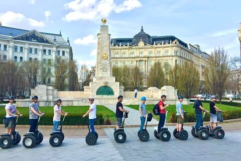 Tour guidato in segway del centro di Budapest