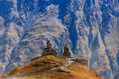 Excursion d'une journée à Kazbegi au départ de Tbilissi