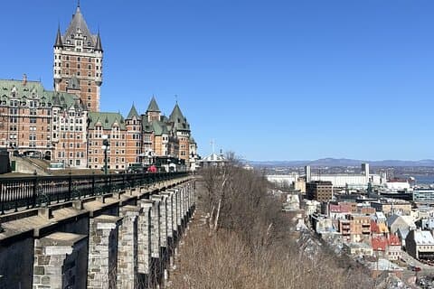 Visita privada à cidade do Quebeque 4 horas