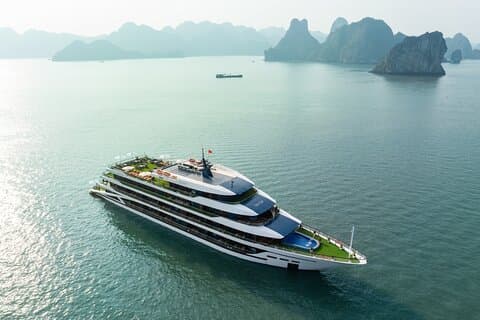 Crucero premium por el balcón 2D1N – Viaje de lujo a la bahía de Halong & Lan Ha