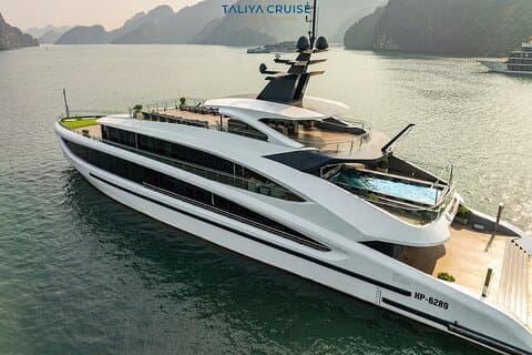 Halong og Lan Ha Bay med Taliya 5-stjerners cruise fra Hanoi