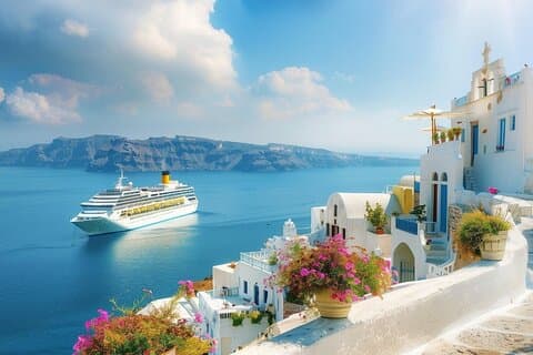 Bypass Sky Tram!!! Exclusive Santorini Tour for Cruise Passengers