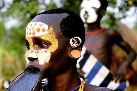 Excursão tribal de quatro dias em Omo Valley