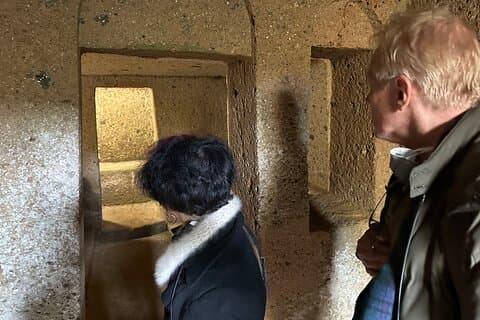 Dagstur från Rom till den etruskiska nekropolen Tarquinia och Cerveteri