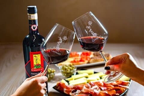 Grande prato, Degustação de 6 vinhos e Visita à adega