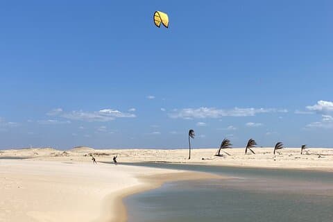 7-dagers kitesurf eller vingefolie i Brasil – Fullstendige leksjoner + strandopphold