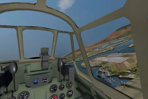 Lucht boven Pearl Harbor Virtual Reality Experience