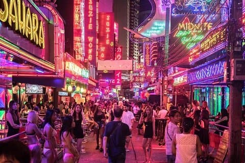 Bangkok : Daken, clubs & Go Gos-Soi Cowboy, Soi Tour van 11 nachten