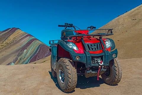 ATV Rainbow Mountain full dagstur