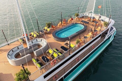 Ha Long Bay Day Tour by 5 Star Luxury Amethyst Cruise