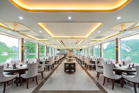 Halong Bay Hercules Premiumkryssning med buffé från Hanoi