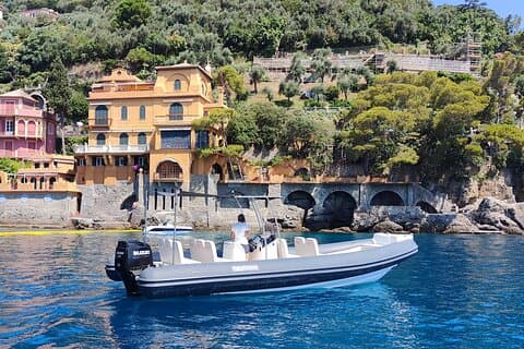 Bådtur til Portofino og San Fruttuoso for små grupper