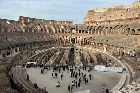 Eintritt ins Kolosseum, Forum Romanum, Audioguide Palatine Hill