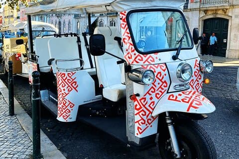 Visite privée de la ville de Tuk Tuk à Lisbonne