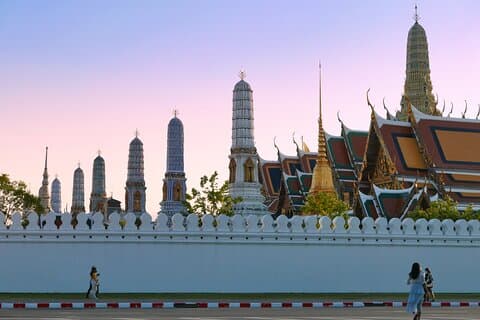 Bangkok Royal Road - Topp 3 store monumenter