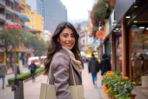 Bogotá Local Fashion Designers Shopping Tour com um estilista