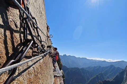 Xi'an Private Day Tour til Mt. Huashan (Køretøj + Indgang + Kabelbil)