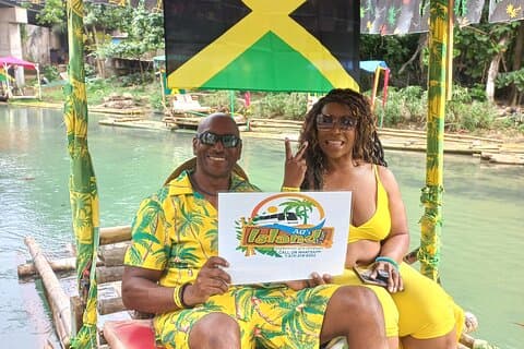 Bamboeraften in Ocho Rios