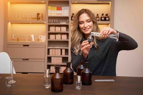 Fragrance creation workshop in Paris