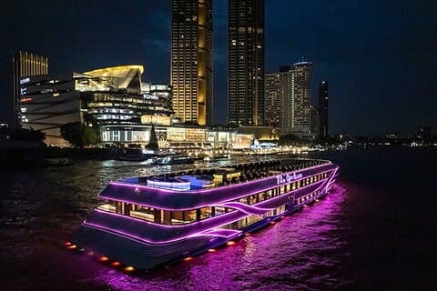 Bangkok: The Opulence Luxury Buffet Dinner Cruise fra ICONSIAM