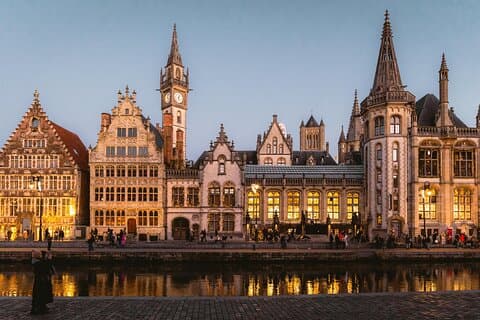 Antwerpen og Gent 10 timers dagstur fra Bruxelles