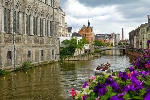 Gent 9 timers dagstur fra Bruxelles