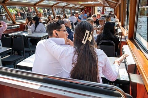 Amsterdam 75-Min Canal Cruise with Audio Guide & Snackbox Option