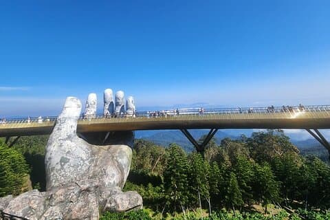 From Hue to Golden Bridge - Ba Na Via Hai Van Pass (Private Roundtrip Transfer)