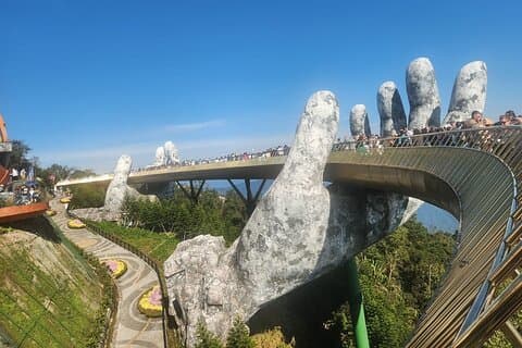 GOLDEN BRIDGE Private Tour via Cable Car & Lunch at Local Restaurant & Foot Bath