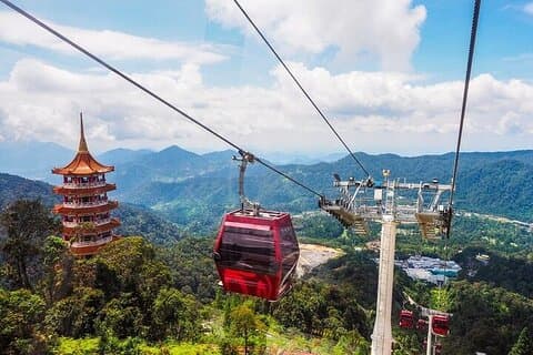 Genting Highland Tour au départ de Kuala Lumpur avec téléphérique bidirectionnel