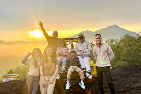 Mount Batur Jeep Sunrise and Natural Hot Springs