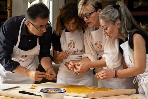 Pasta & Wine Class: Make Ravioli in La Spezia