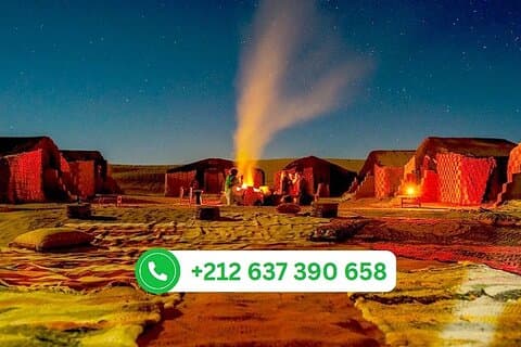 kameltour Merzouga: 1 Nacht in der Wüste von Erg-Chebbi, Marokko