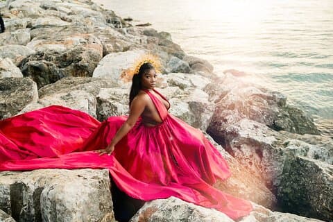 Fotografie en videografie van Montego Bay Flying Dress