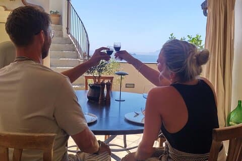 Verse pasta maken klasse in de buurt van Positano in een Local's Home