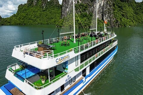 Ha Long Bay Day Tour por 5 Estrelas Cruzeiros de Luxo (07 Hours on Bay)