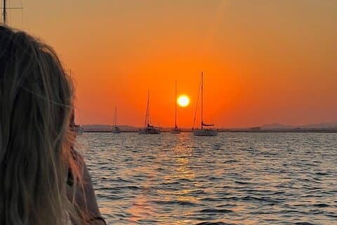 Romantic Moment: Private Sunset Boat Tour
