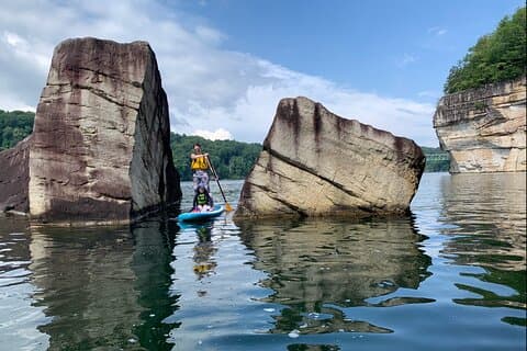 Paddle Boarding or Kayaking Summersville Lake