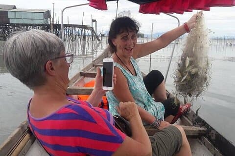 Hue Bike Tour com atividades de pesca opcionais na aldeia local