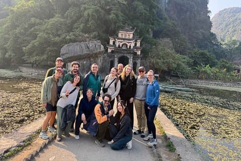 Gita di un giorno a Ninh Binh e partenza da Ninh Binh
