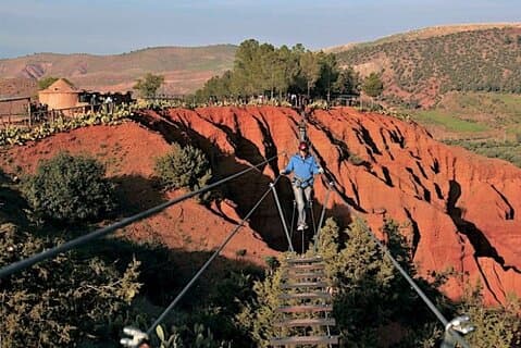Atlas Zip Line og vandreture eventyr fra Marrakech