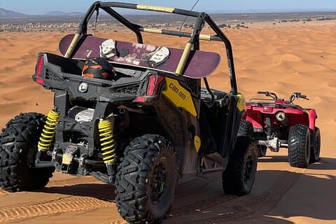 Aventura en Buggy SSV en el Desierto Merzouga