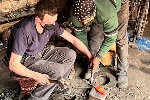 Excursão original Gurkha faca fazendo atividade em Kathmandu 5 - 6 Hrs